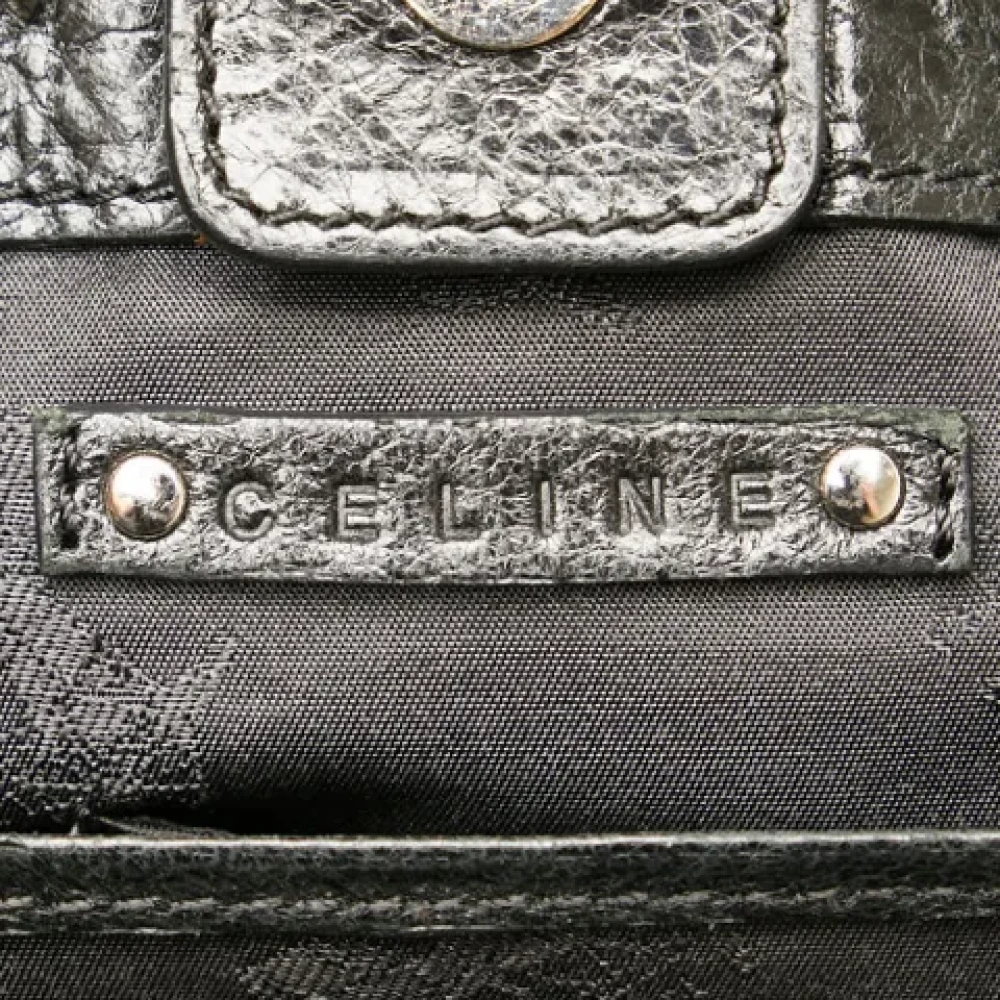 Celine Vintage Pre-owned Leather celine-bags Black Dames