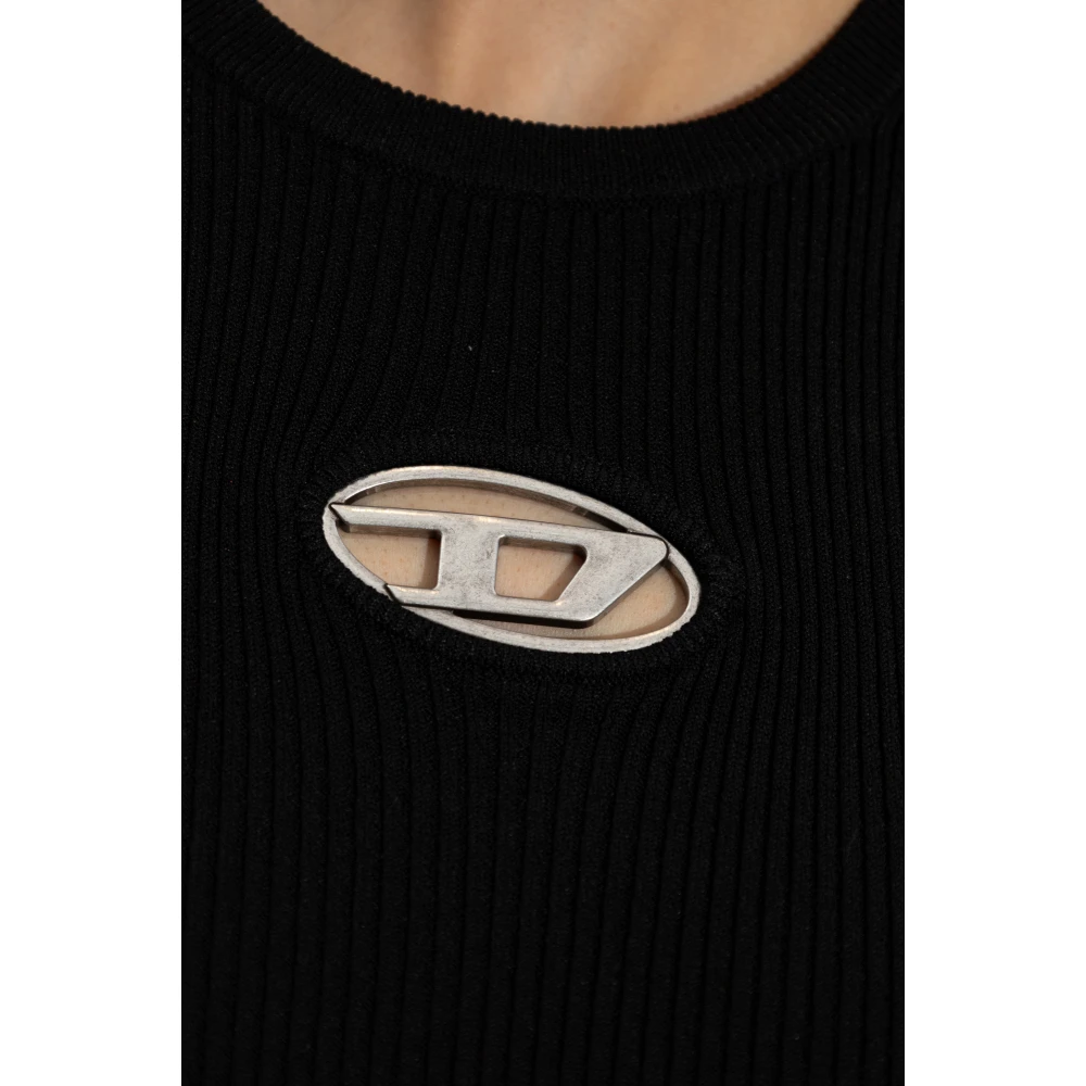 Diesel Jurk M-Caddix Black Dames