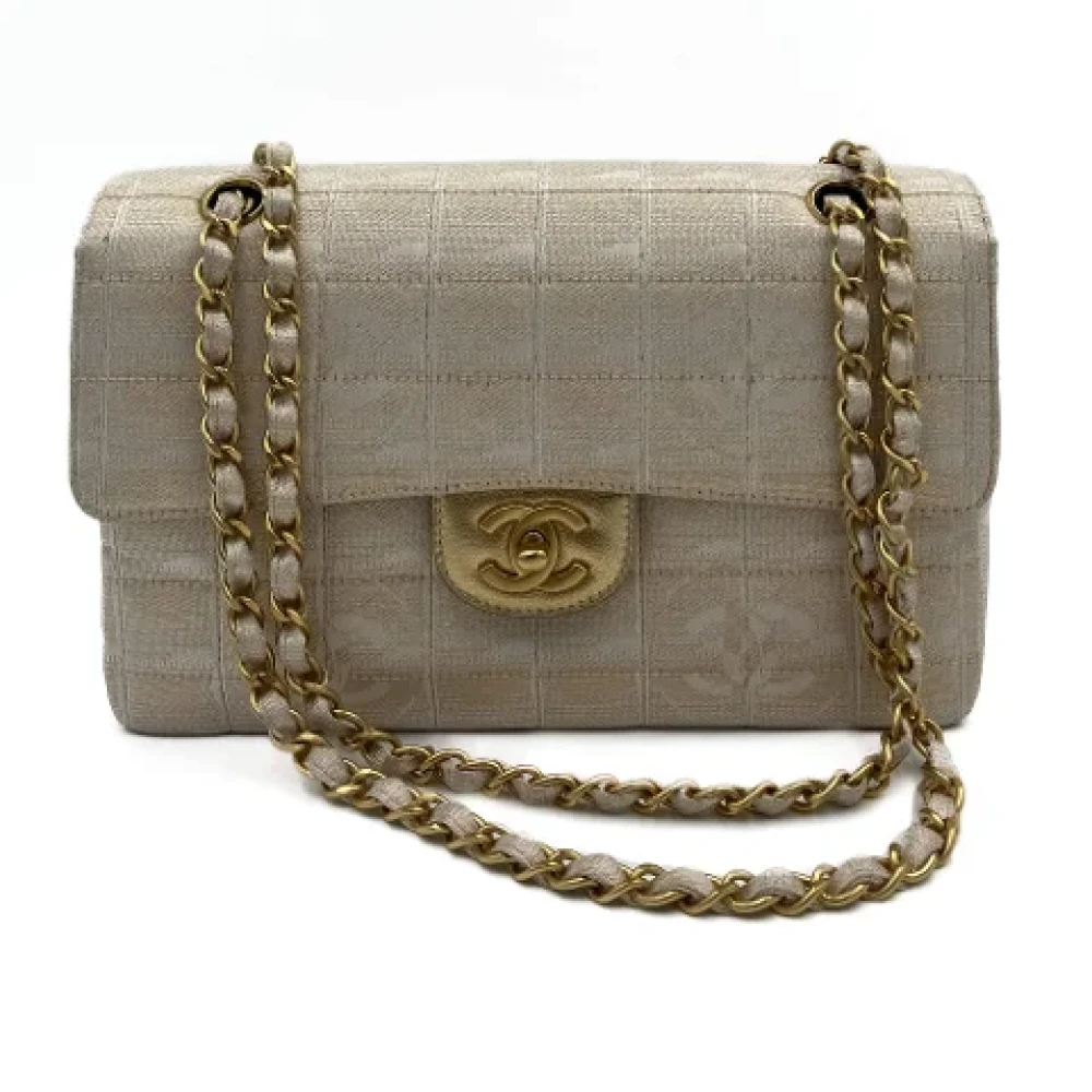 Chanel Vintage Pre-owned Canvas chanel-bags Multicolor Dames