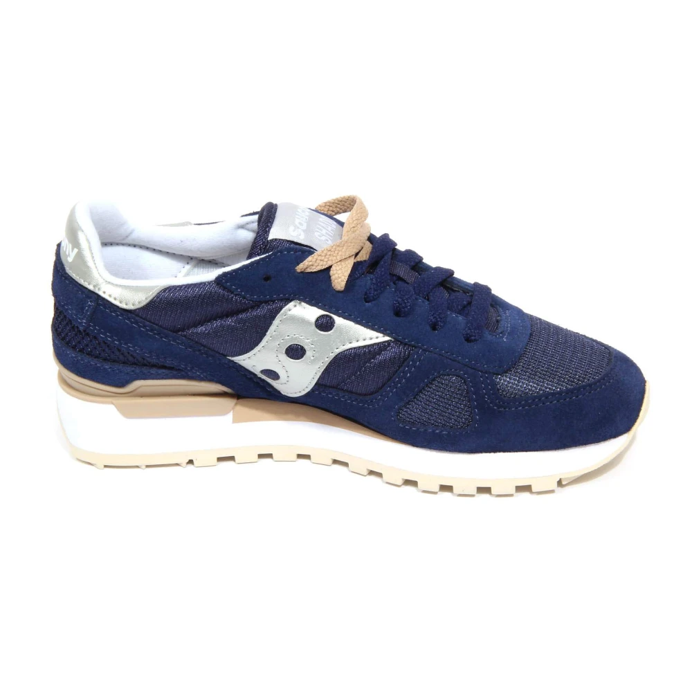 Saucony Shadow Original Dames Sneakers Dames Schoenen Blauw