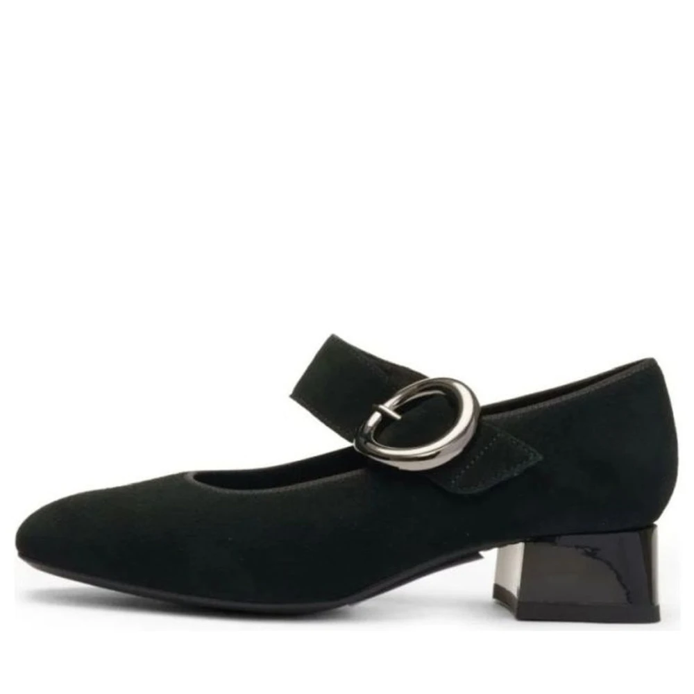 Ara Women's Black Pumps, 7 Uk, Graz Court Shoe