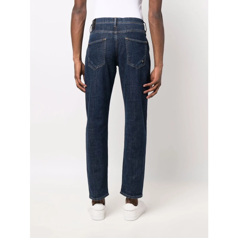 Incotex Comfortabele 5P Broek Blue Heren