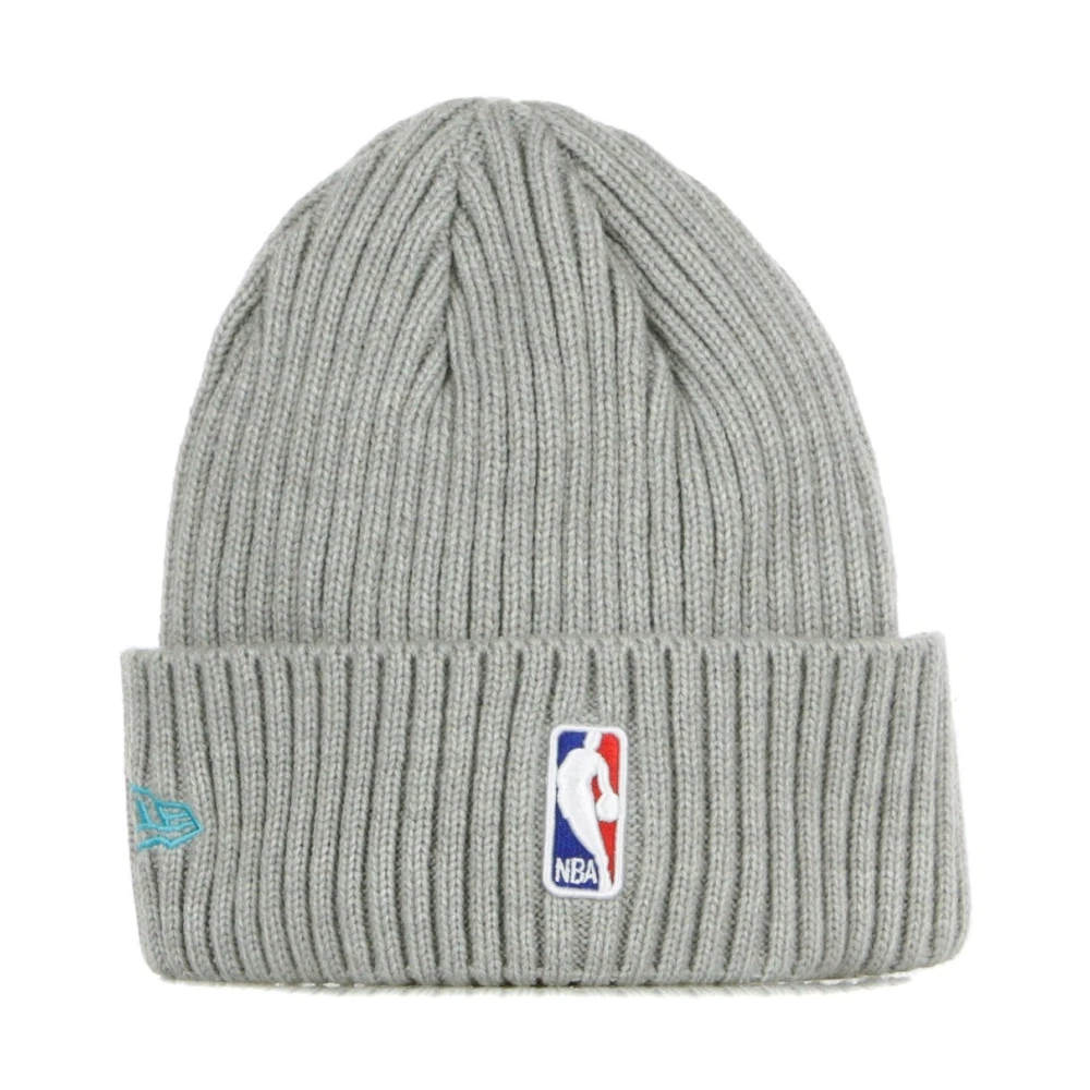 new era NBA Draft Gebreide Muts in Teamkleuren Gray Heren