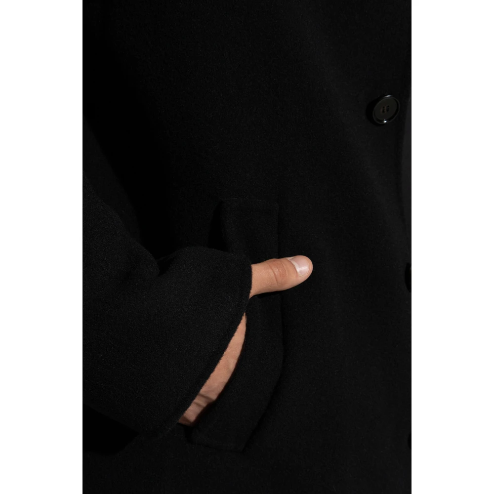 Burberry Wollen jas Black Heren