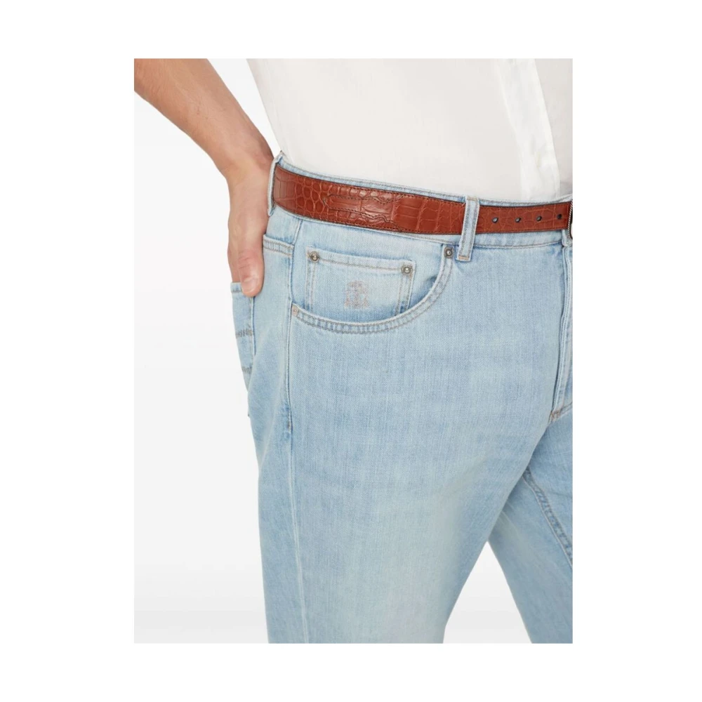 BRUNELLO CUCINELLI Slim-fit Jeans Blue Heren