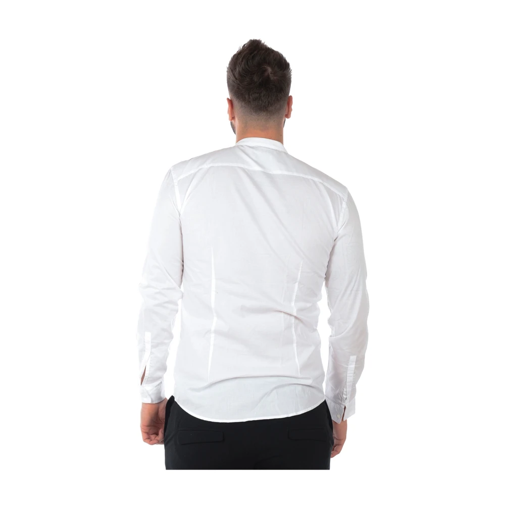 Daniele Alessandrini Slim Fit Overhemd White Heren