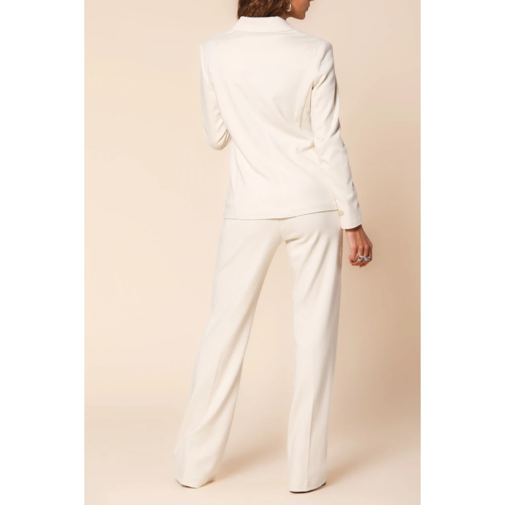 Mason's Jersey blazer Helena in crème Beige Dames