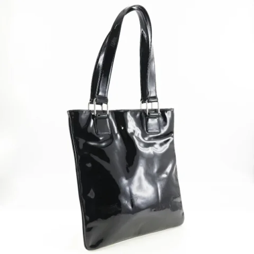 Loewe Pre-owned Leather shoulder-bags Black Dames