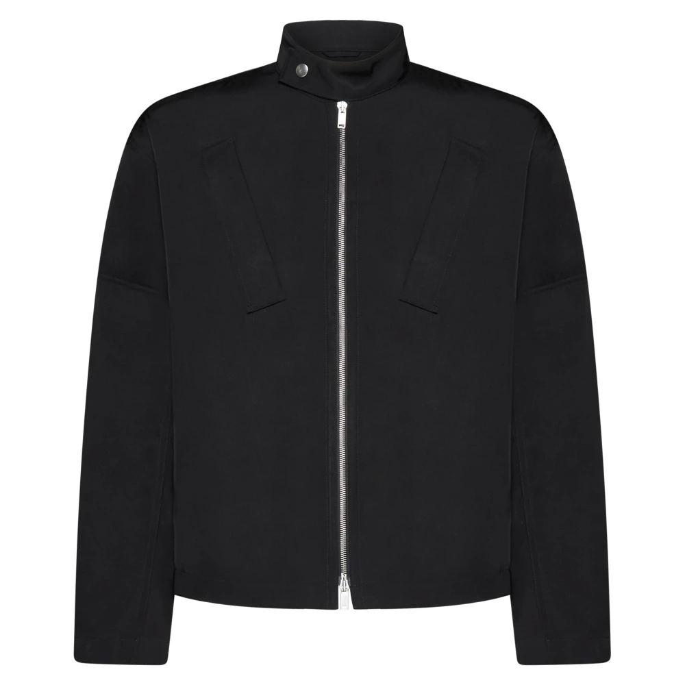 Jil Sander Stijlvolle Jas voor Heren Black Heren