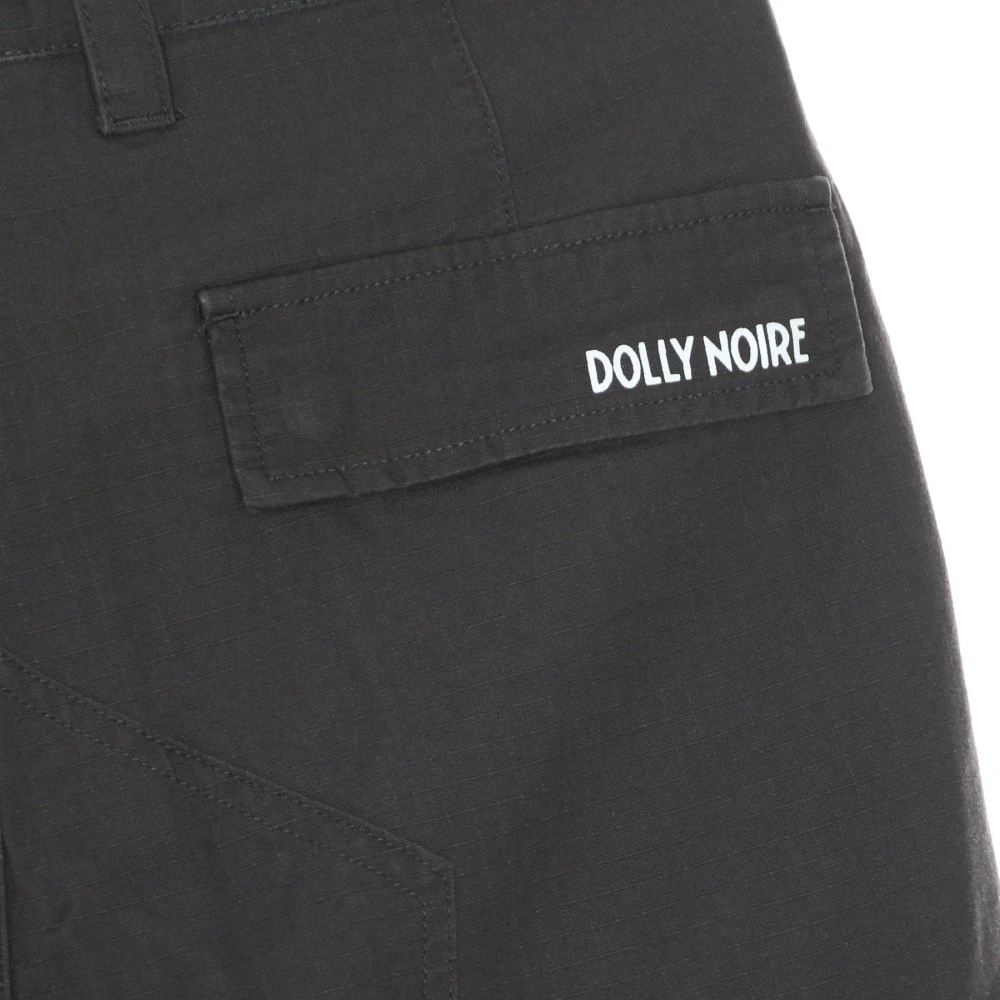 Dolly Noire Ripstop Cargo Broek Antraciet Gray Heren