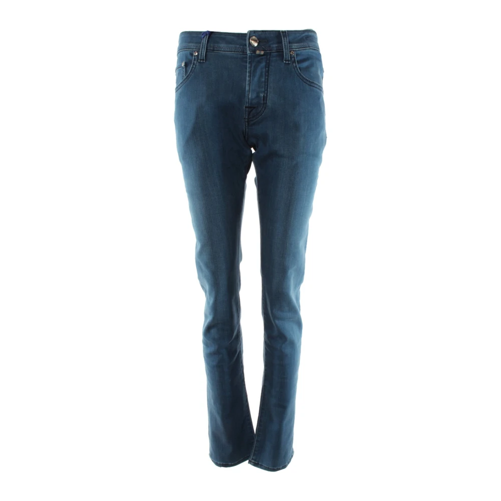 Jacob Cohën Mannelijk Blauw Nick Slim Jeans