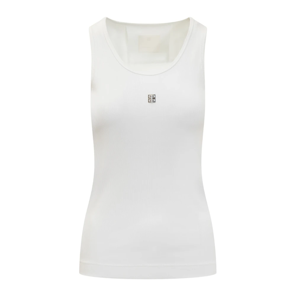 Givenchy Stijlvolle Mouwloze Top White Dames