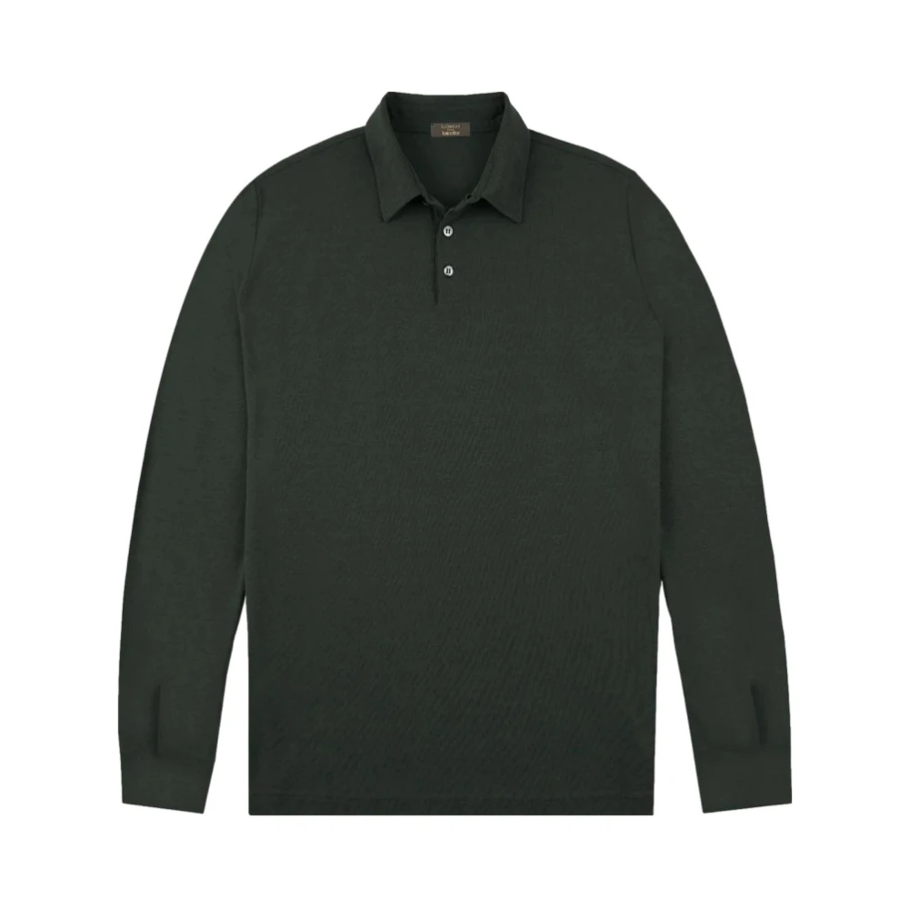 Zanone Homme Vert Tops, Taille: L Polo Icecotton