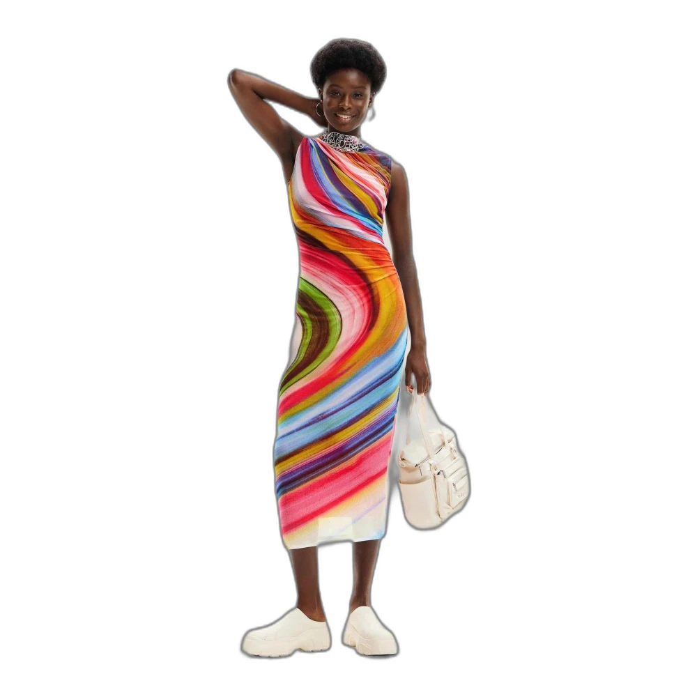 Desigual Maxi Dresses Multicolor Dames
