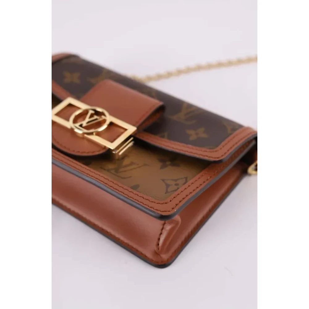Louis Vuitton Vintage Pre-owned Leather louis-vuitton-bags Brown Dames