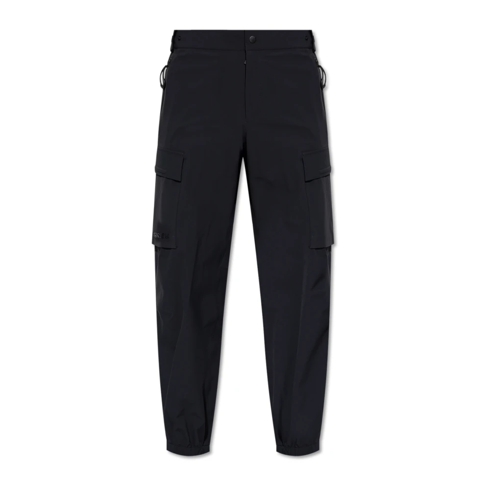 Moncler Black Grenoble Day-Namic Ski Trousers - Male - Wide Trousers - L - Trousers