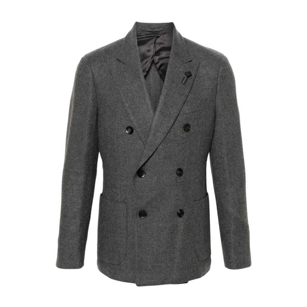 Lardini Grijze Herenjassen Gray Heren