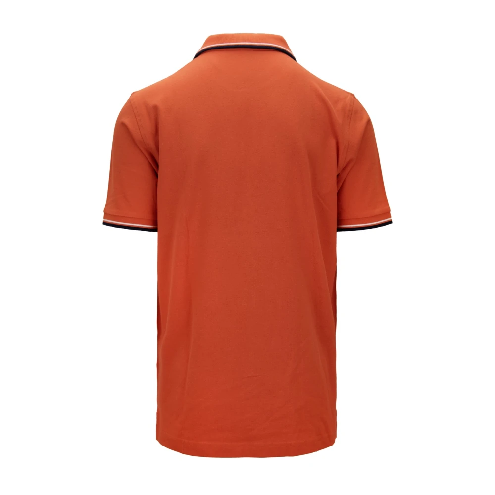 Fay Heren Polo Shirt met knopen Orange Heren
