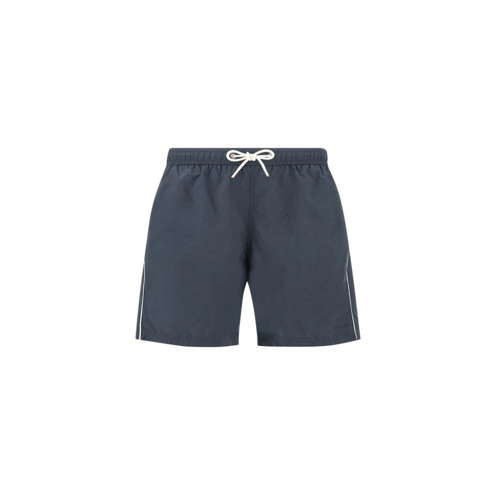 Paul & Shark Men's Blue Portofino Swim Shorts - Beachwear - 4XL - Swimwear
