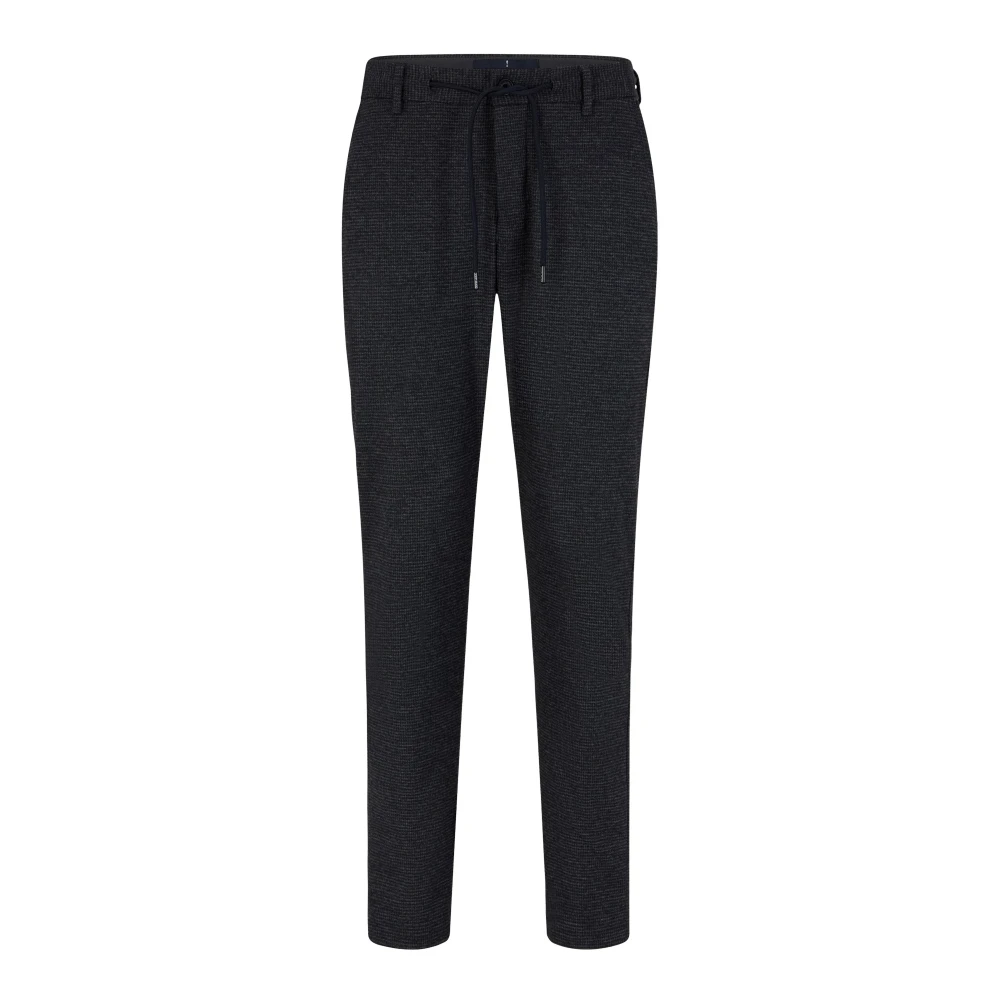 Joop! Modern Mörkblå Chino Stil Byxor Black, Herr