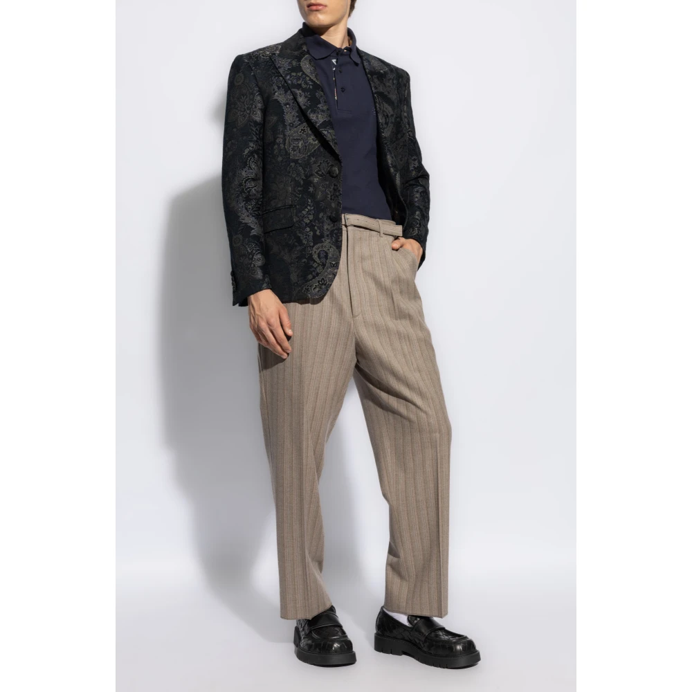 ETRO Gestreepte blazer Blue Heren
