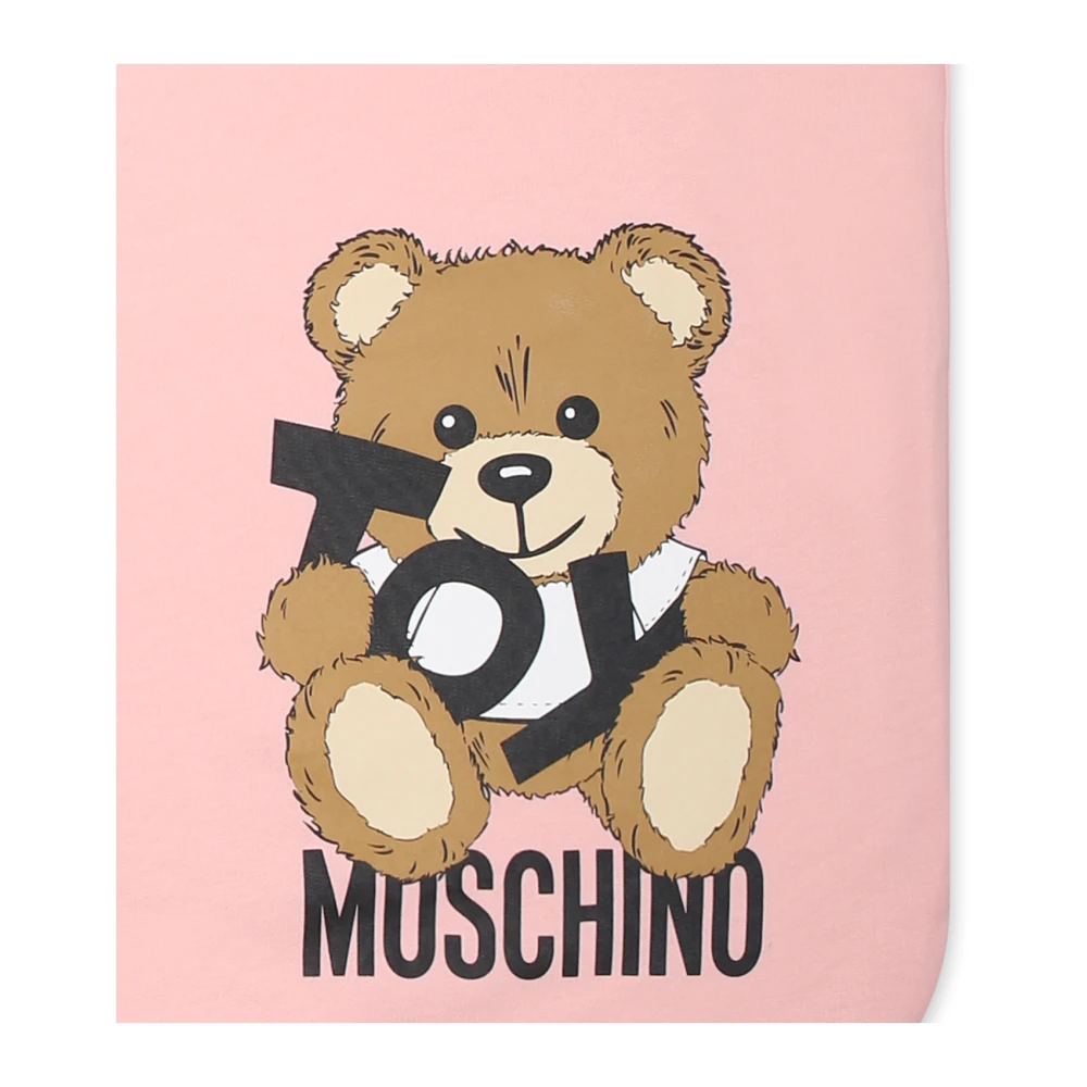 Moschino Roze Teddybeer Deken Pink Unisex