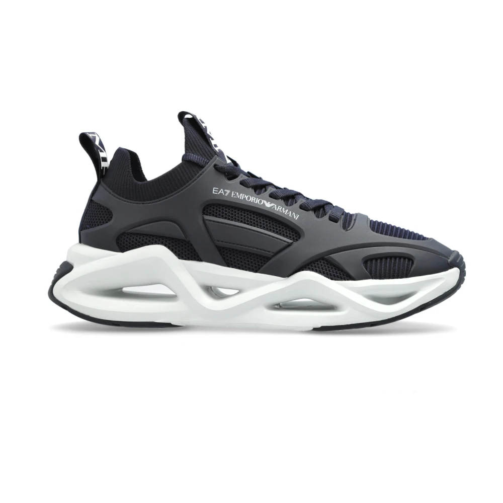 Emporio Armani Ea7 Uomo Blu Scarpe,, New, Taglia 43