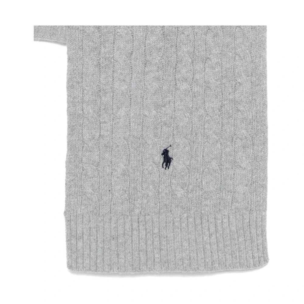 Polo Ralph Lauren Klassieke Wollen Sjaal Gray Heren