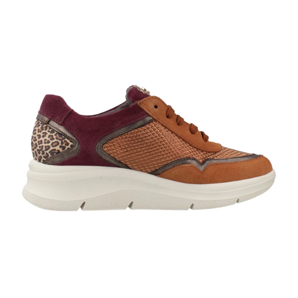 Pitillos Sportieve Sneakers 10913P Deportivo Dames Schoenen Bruin