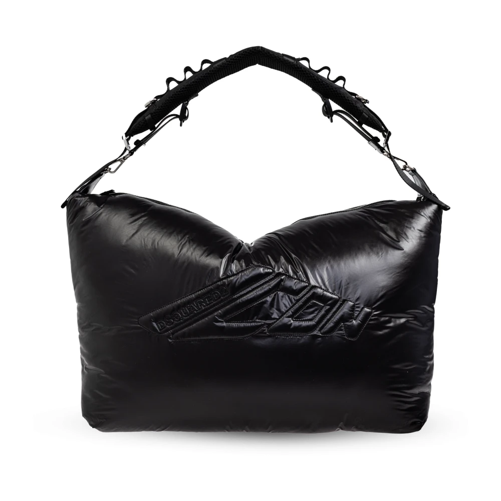 Dsquared2 Women's Black Shoulder Bag With Logo