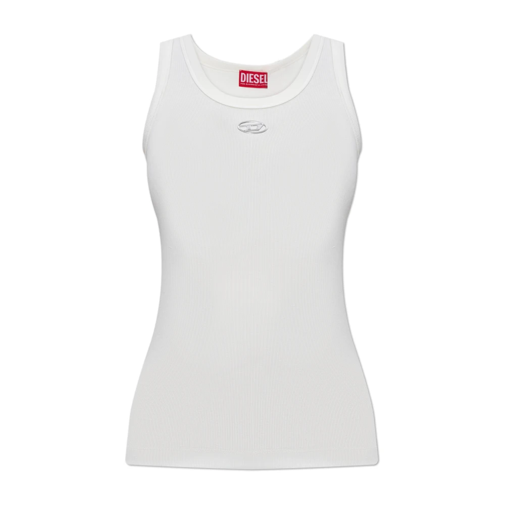 Diesel Donna Bianco Top, 2XS, New,