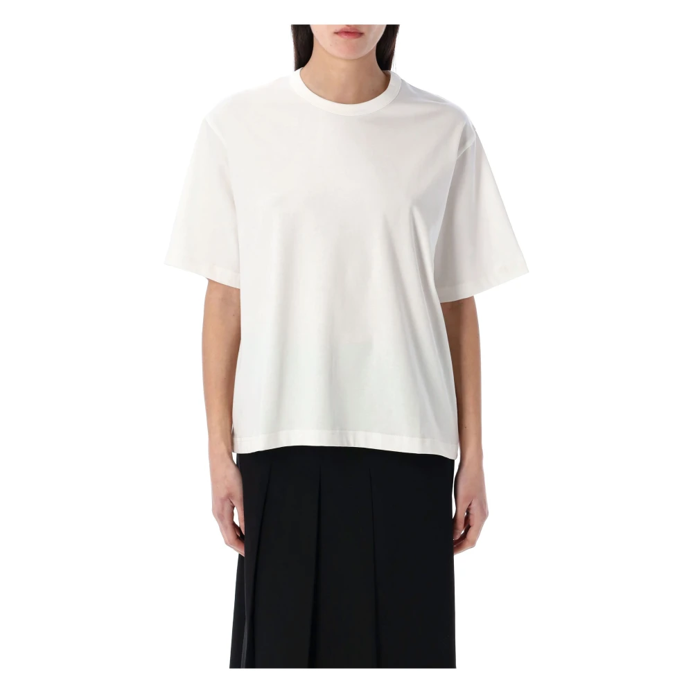 Studio Nicholson Korte mouw T-shirt in klassieke stijl White Dames