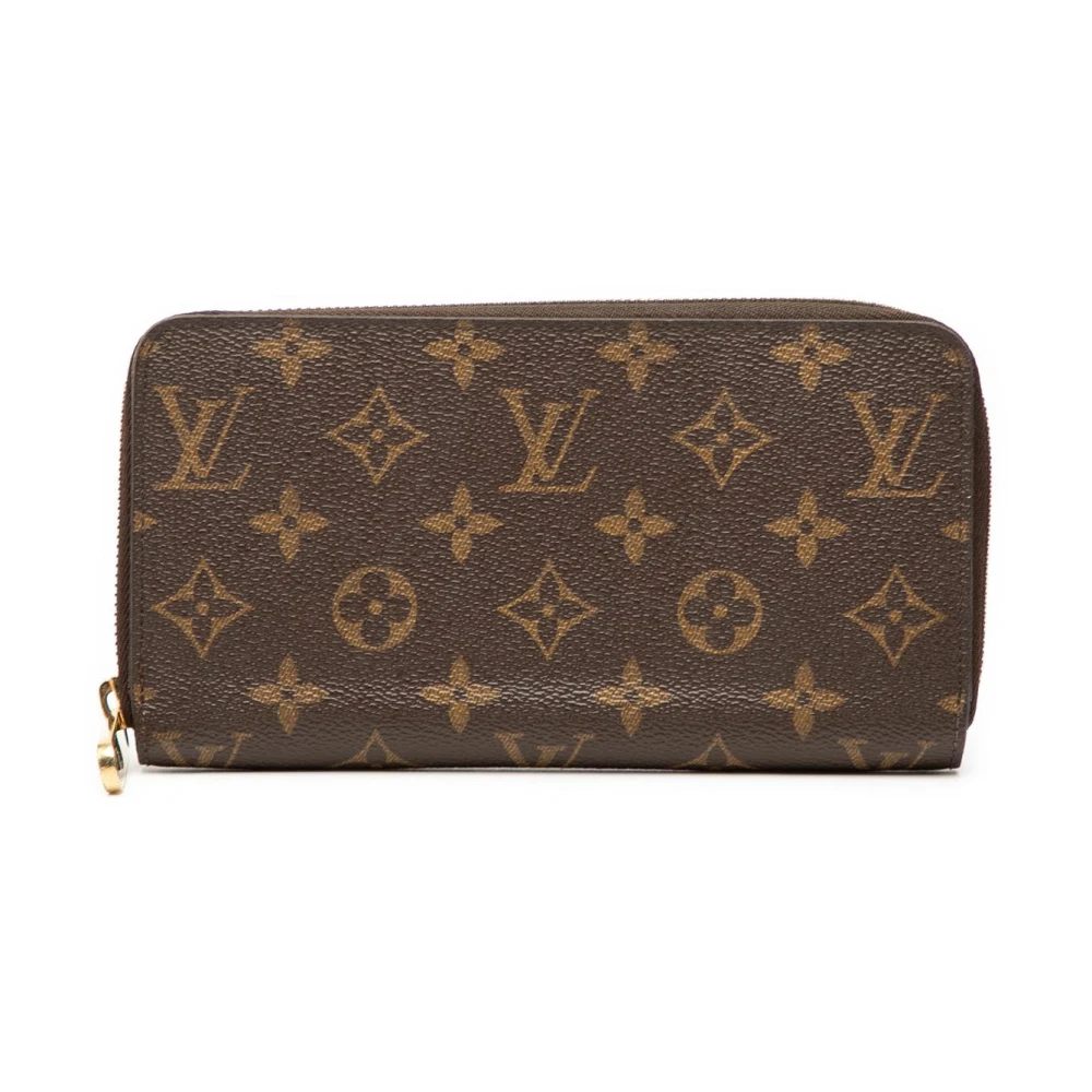 Louis Vuitton Vintage Women's Brown Pre-Owned Zip Around Wallet