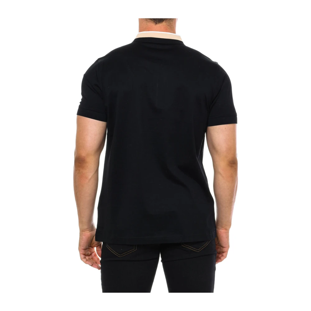 Karl Lagerfeld Polo met korte mouwen Black Heren
