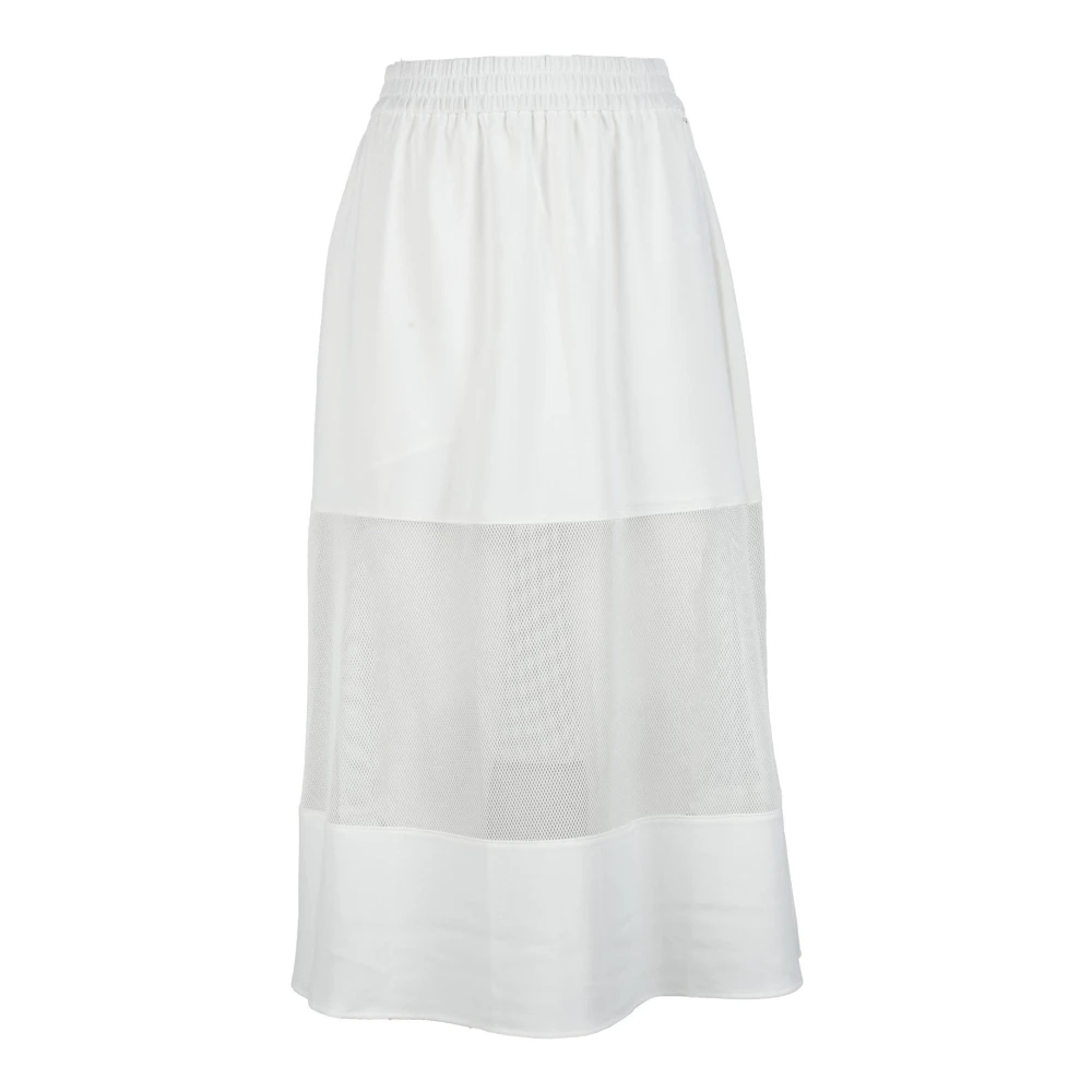 Armani Exchange Elastische Kokerrok White Dames