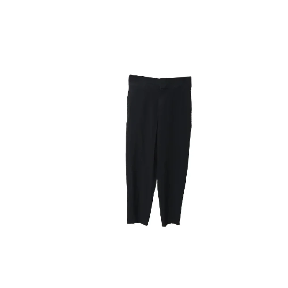 Chloé Pre-owned Fabric bottoms Black Dames