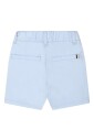 shorts-casual-en-melange-de-coton-bleu-clair