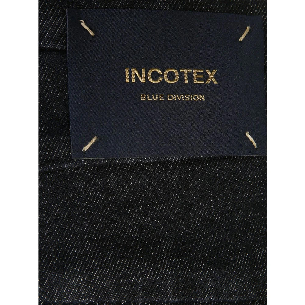 Incotex Blauwe Jeans voor Mannen Aw24 Blue Heren