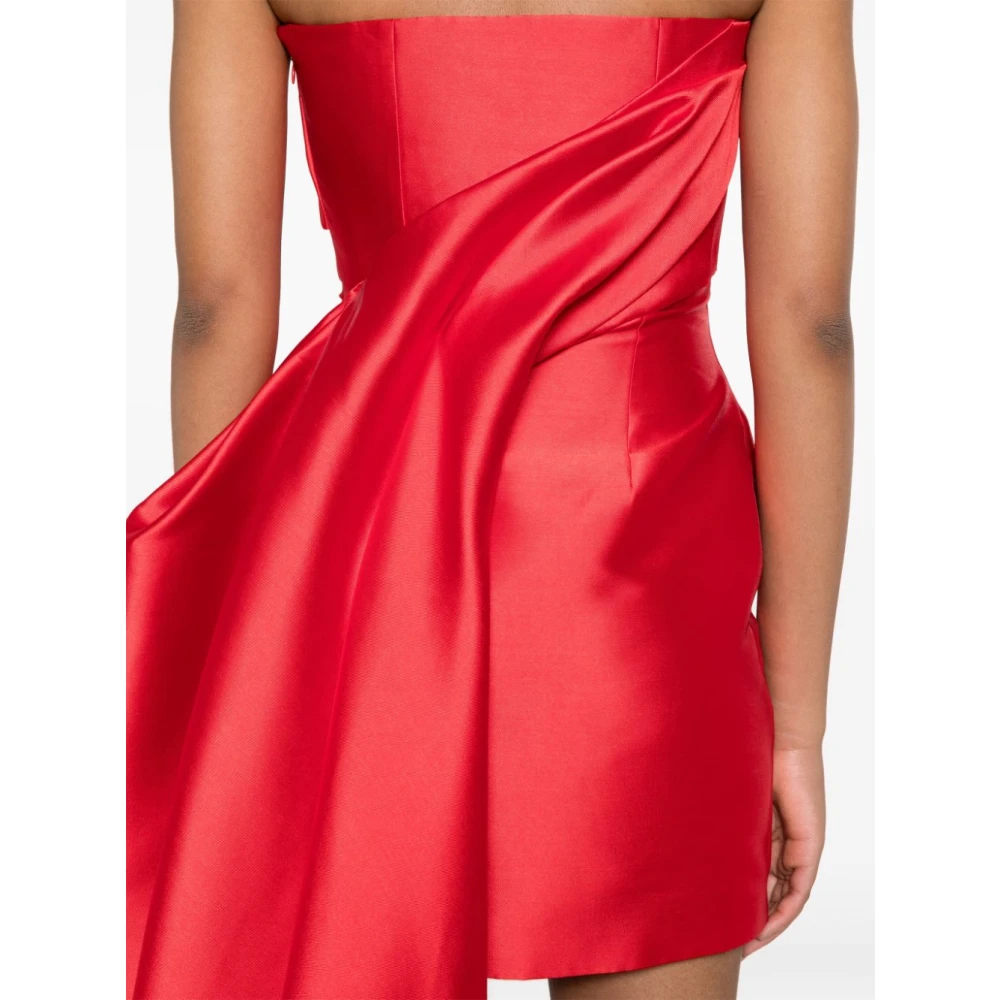 Solace London Rode Jurken voor Vrouwen Elegante Stijl Red Dames