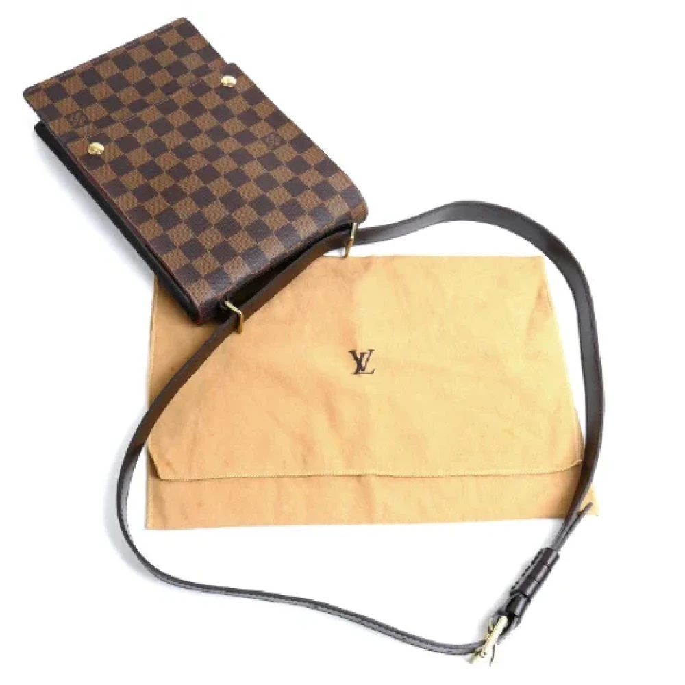 Louis Vuitton Vintage Pre-owned Canvas crossbody-bags Brown Dames