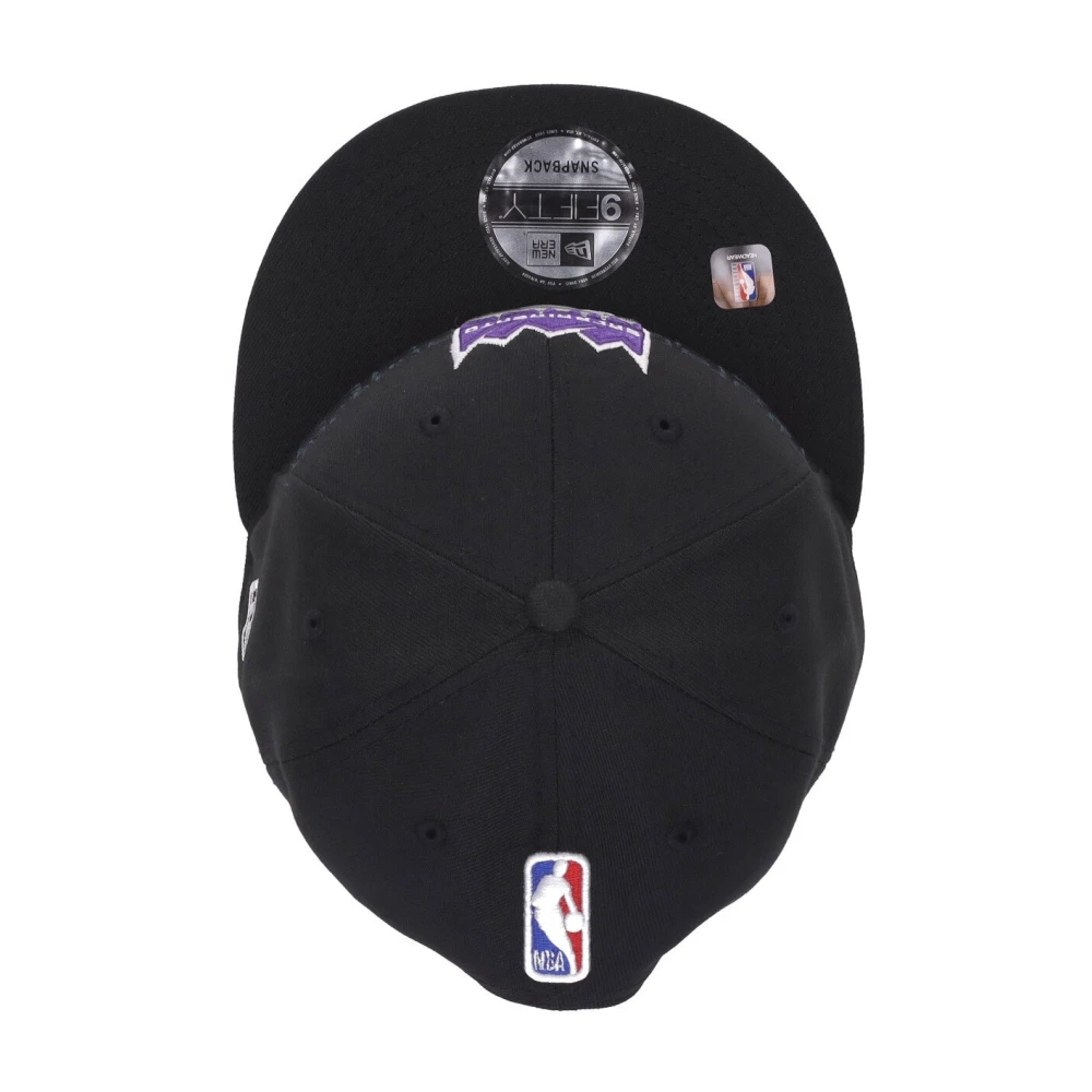 new era Platte Klep Snapback NBA Draft Cap Kings Black Heren