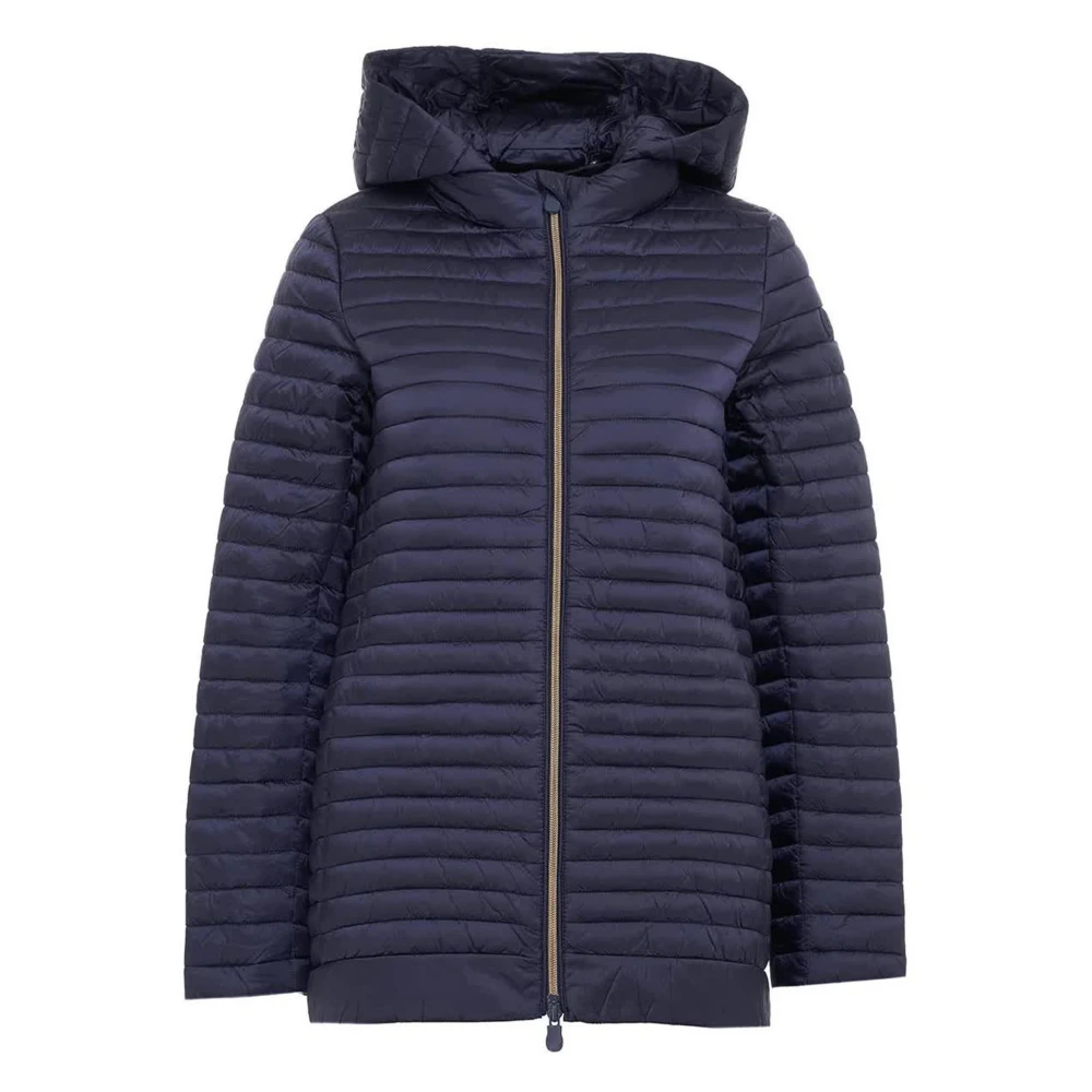 Save The Duck Blauwe Ss23 Dames Donsjas Blue Dames