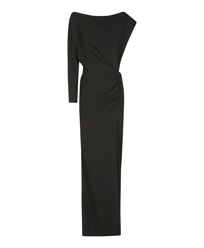 robe-longue-une-epaule