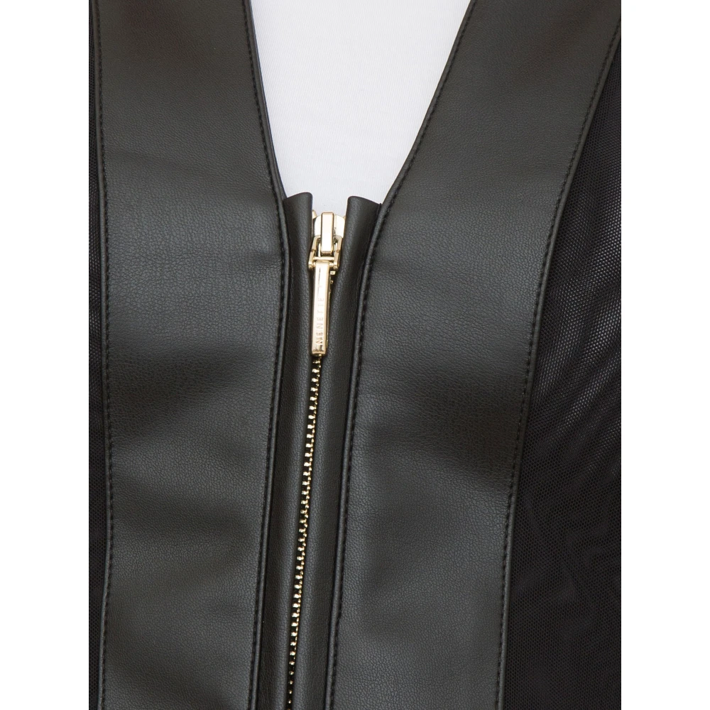 Nenette Korte Pagoda Schouderjas Zwart Black Dames