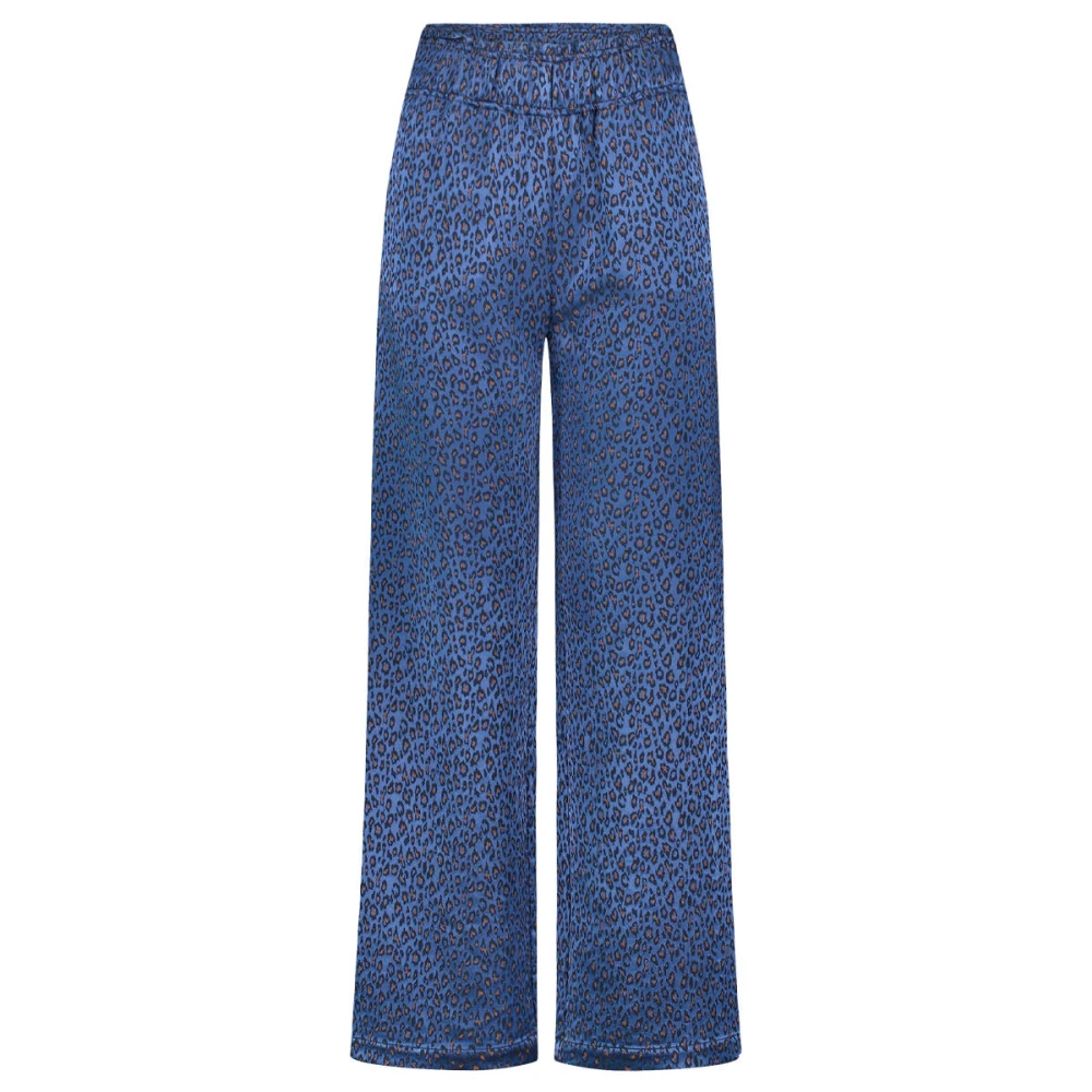 By-Bar Blauwe Cheetah Robyn Broek Blue Dames