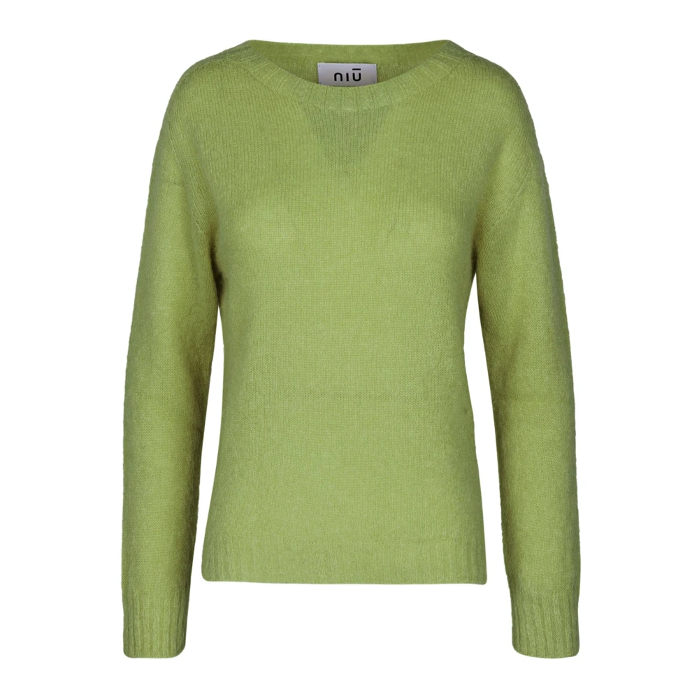NIU Stijlvolle Maglia g Shirt Green Dames