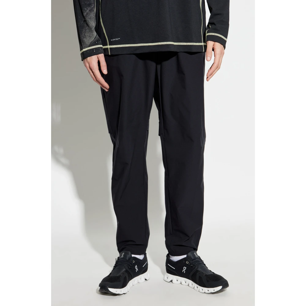 ON Running Trainingsbroek met logo Black Heren