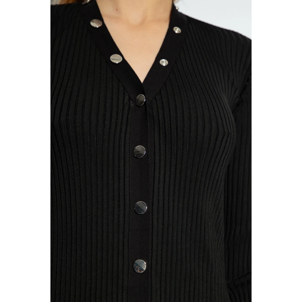 The Attico Maxi-jurk Black Dames