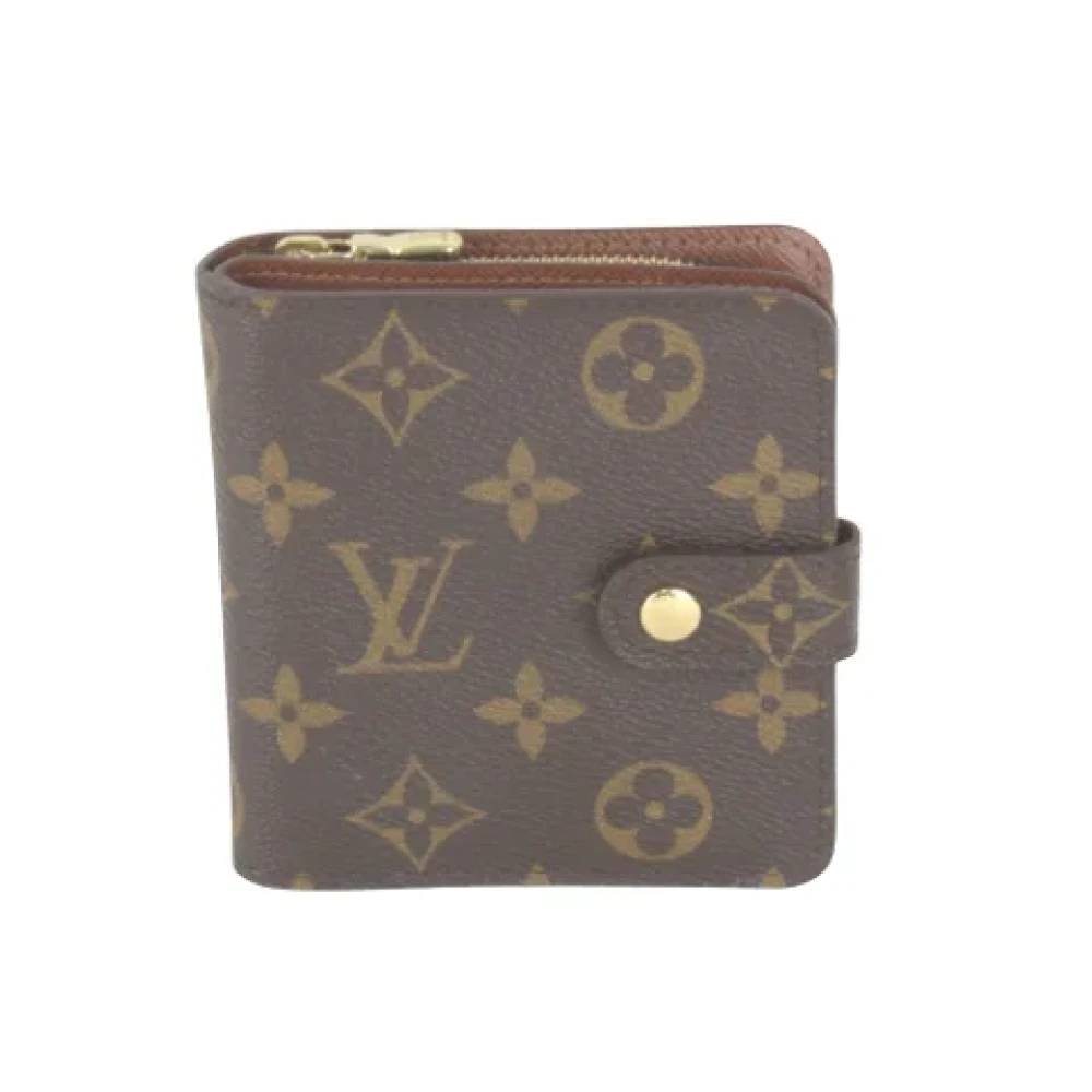 Louis Vuitton Vintage Pre-owned Canvas wallets Brown Dames