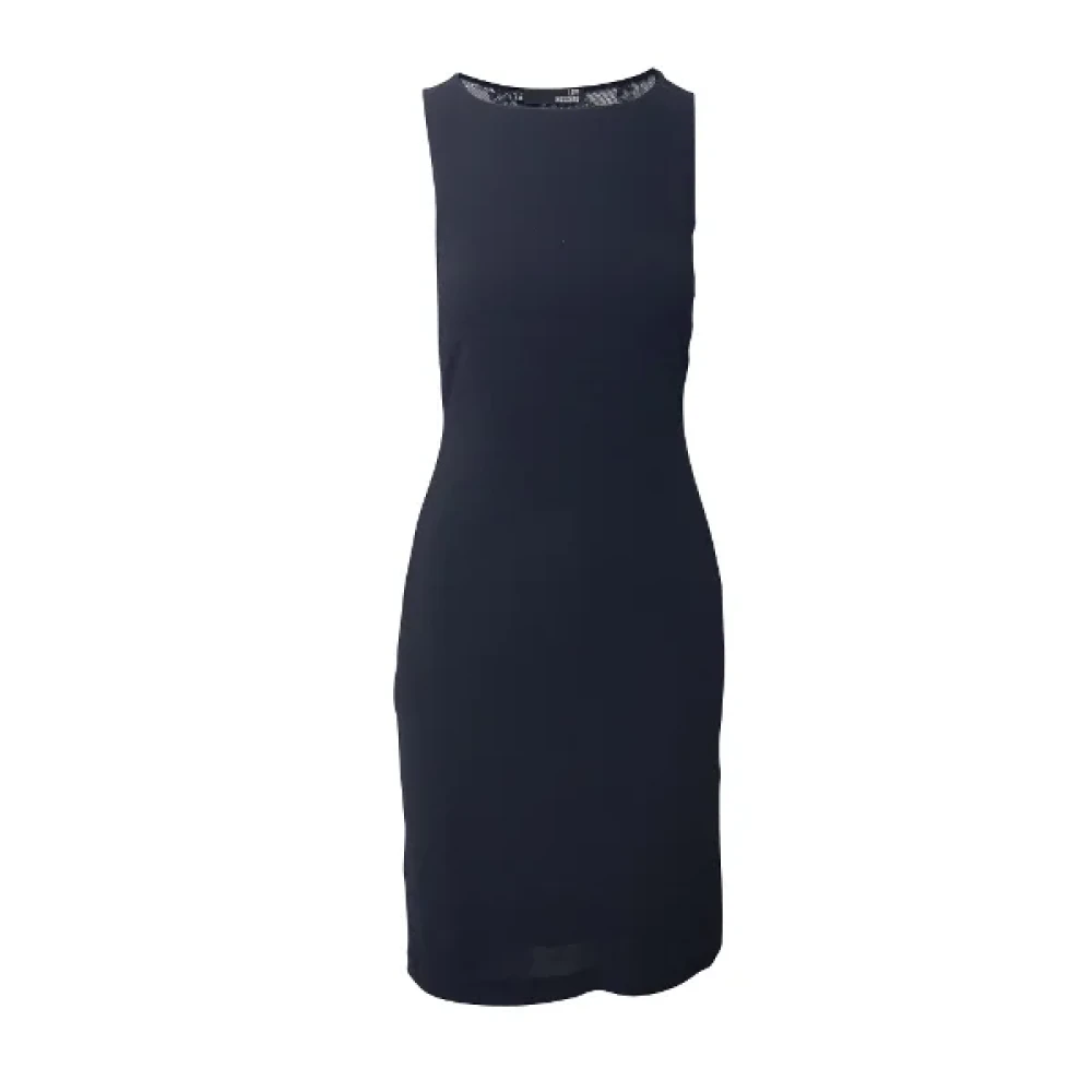 Moschino Pre-Owned Pre-owned Viscose dresses Black Dames